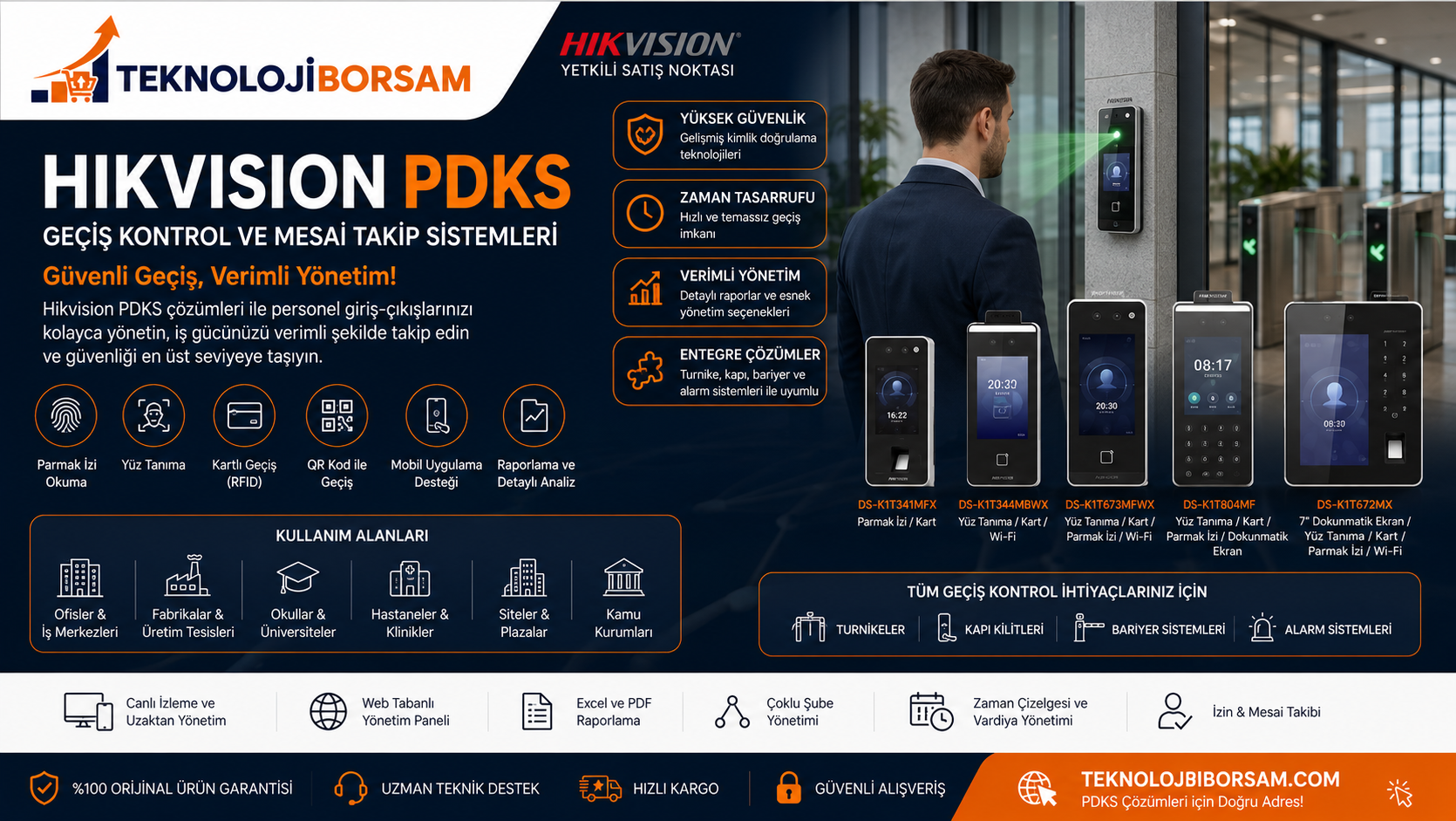 Hikvision PDKS Sistemleri Rehberi (2026)